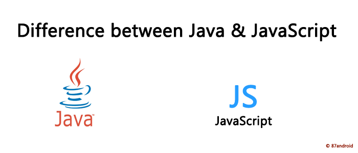 difference between java and javascript