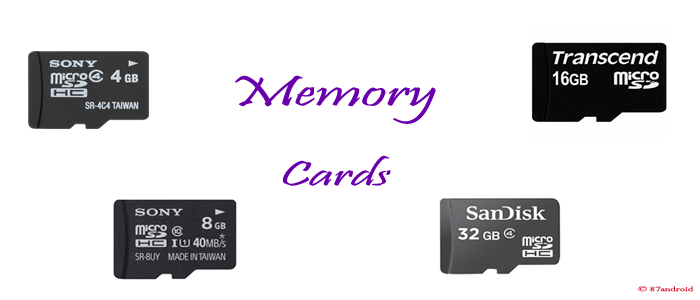 introduction of memory cards